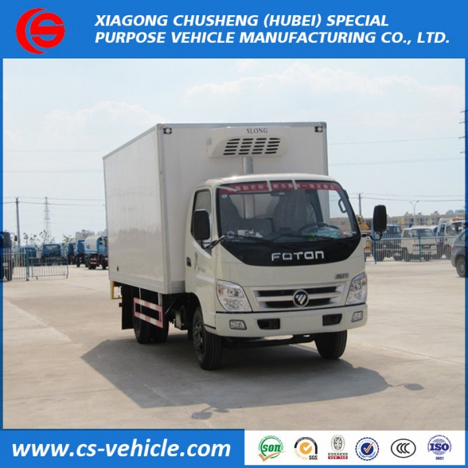 Foton 4X2 Refrigerated Freezer Truck Small 5tons Refrigerated Truck Image1