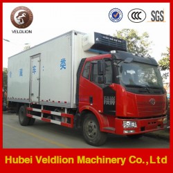 Euro4 FAW J6 Fresh Meat Refrigerated Truck