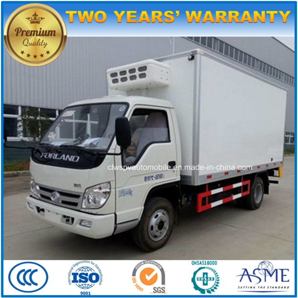 4X2 Forland Small Refrigerated Van 3 Tons Freezer Truck Image1