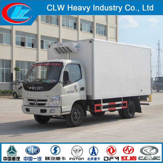 Foton Refrigerator Truck Good Price Refrigerated Truck Truck Freezer Truck Image1