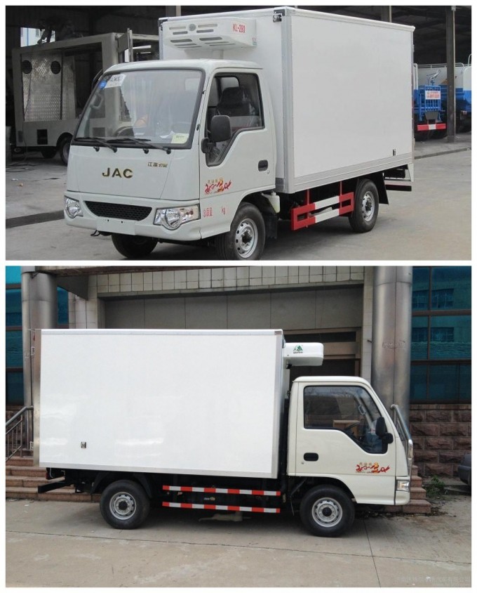 JAC 4X2 Refrigerator Truck Mini Refrigerated Truck Image1