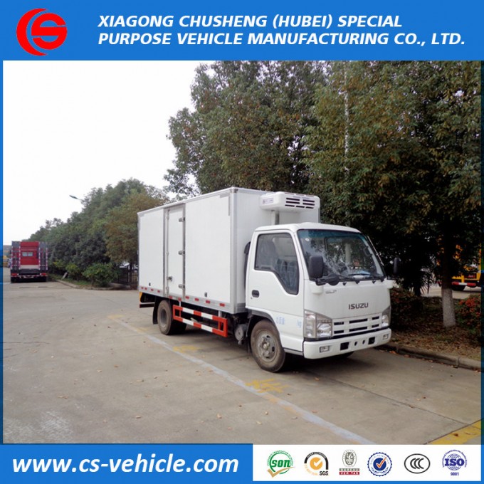 Isuzu Freezer Van Truck Small 5tons Refrigerator Truck Image1
