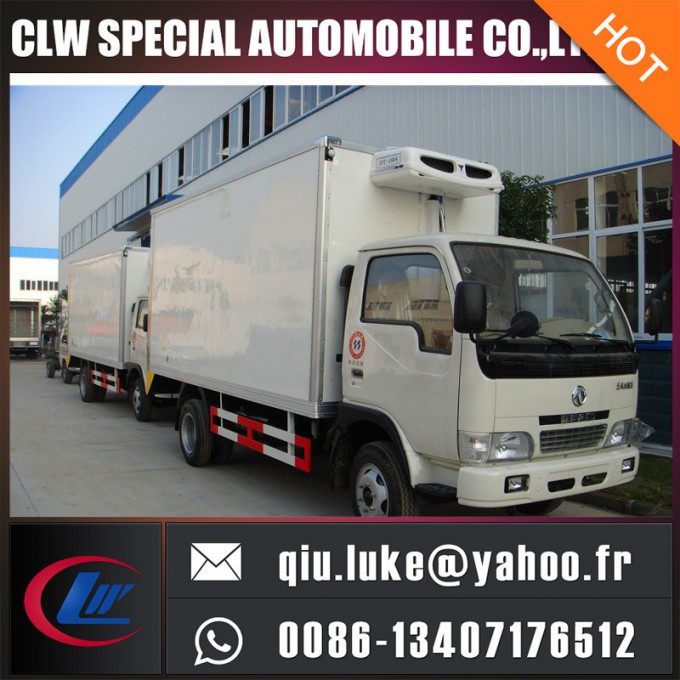 Dongfeng 4*2 Refrigerator Car Refrigerator Van Refrigerator Box Truck Image1