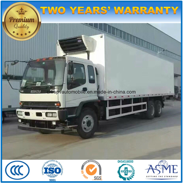 Isuzu 6X4 Refrigerator Wagon 15 to 18 Tons Refrigerated Lorry Truck Image1