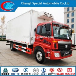 Foton 4*2refrigerated Mini Truck 6wheels Refrigerated Semi Trailer New Conditions Refrigerated Small