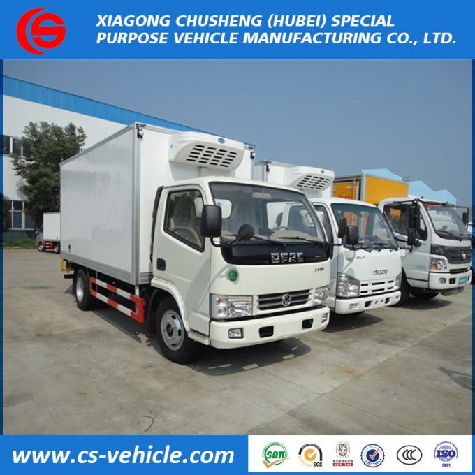 Dongfeng Thermo King Small 3tons 5tons Refrigerator Truck Image1