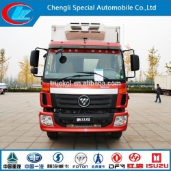 Foton 4*2 Refrigerated Mini Van 6wheels Refrigerated Semi Trailer New Conditions Refrigerated Light 