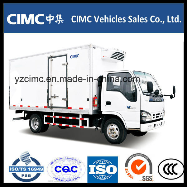 Isuzu Refrigerated Truck 5 Tons Freezer Van Truck Themoking Image1