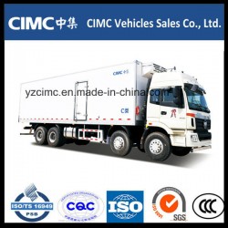 Foton 8X4 Refrigerated Van Truck Curtains Truck