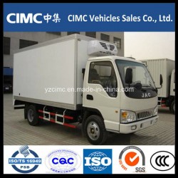 JAC 4X2 5t LHD Refrigerated Trucks for Peru