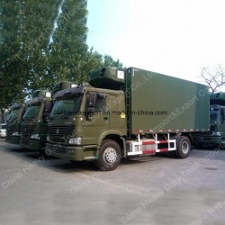 Sinotruk HOWO 4X2 20t Refrigerator Trucks for Fresh Meet Transportation