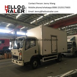 Sinotruk HOWO 4X2 5ton Cooler Van Truck