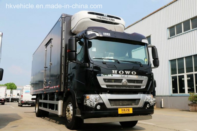HOWO T5g 240HP 4X2 Refrigerator/ Van / Cargo Truck Image1