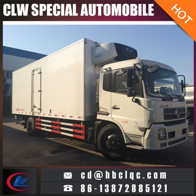 Dongfeng 4X2 10t-15t Carrier Reefer Truck Unit Cooling Box Truck Image1