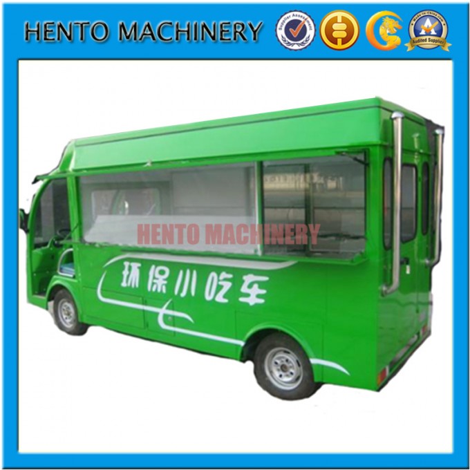 Mobile Fast Food Vending Cart Trailer Truck Image1