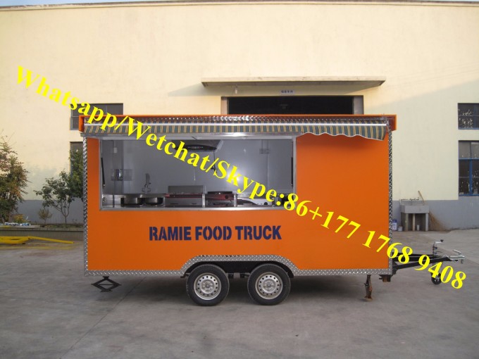 Fast Food Trucks for Sale in China Image1