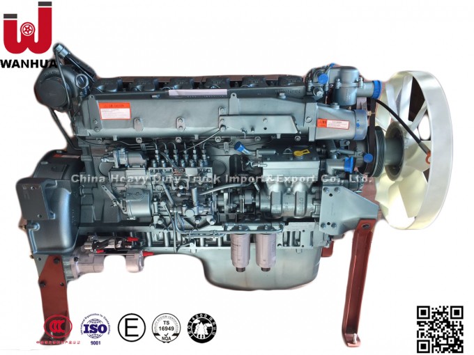 336HP Sinotruk Euro 2 Emission Standard Wd615.69 Truck Engine Image1