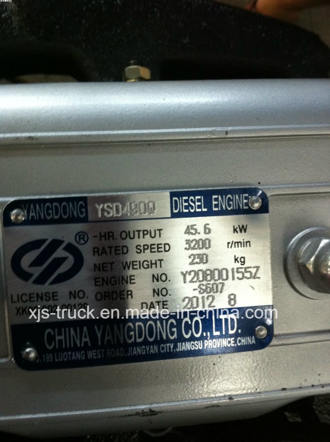 JAC Truck Engine Yangdong Ysd490q S607 Image1