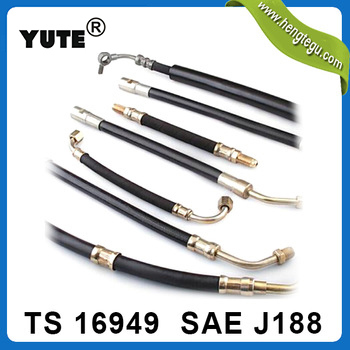 High Pressure 3/8 Inch SAE J188 Hydraulic Hose Power Steering Image1