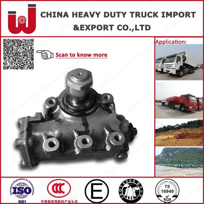 Wg9725478228 Power Steering Gear Zf8098 for Sinotruk HOWO Truck Parts Image1