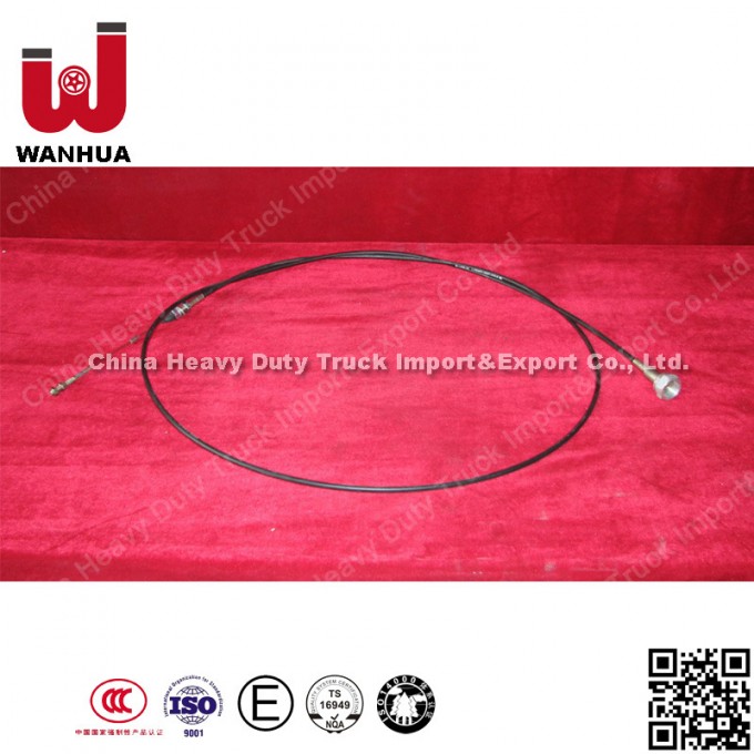 Wg9725570002 Sinotruk Truck Spare Parts Hand Throttle Cable Assembly Image1