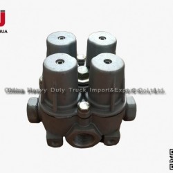 Sinotruk Truck Parts 4 Way Protection Valve