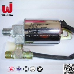 Sinotruk HOWO Truck Spare Parts Air Horn Solenoid Valve (Wg9718710001)