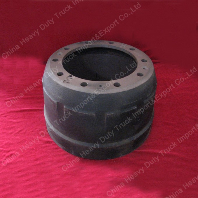 Rear Brake Drum Az9112340006 for Sinotruk HOWO Truck Parts Image1