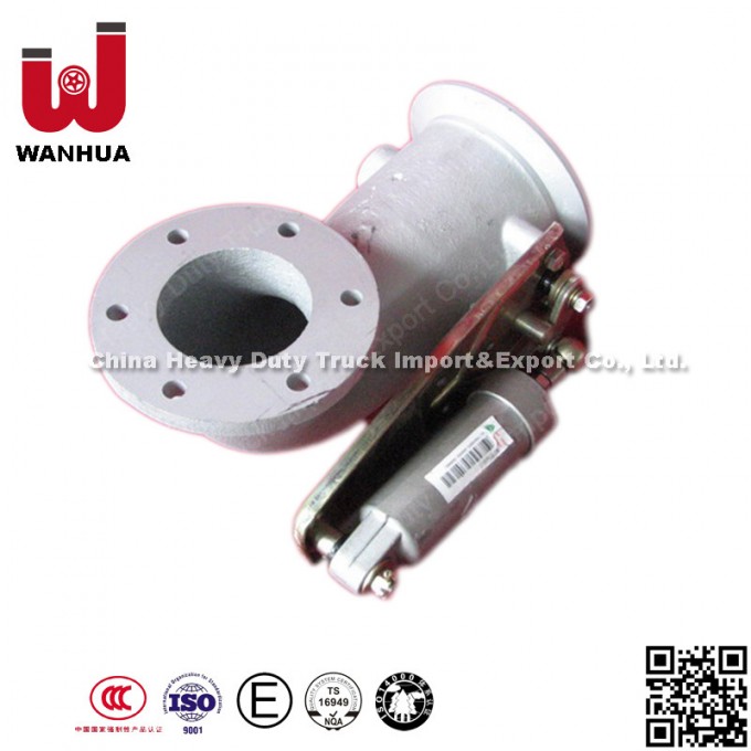 Sino HOWO Truck Spare Parts Wg9731540001 Exhaust Brake Pipe Assembly for Engine Image1