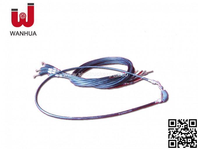Sinotruk HOWO Spare Parts Wg9725570001 Throttle Cable Assembly Image1