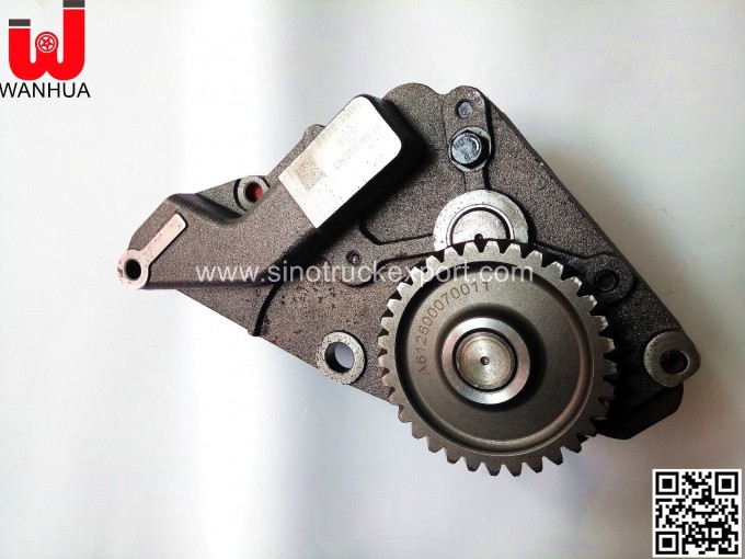 HOWO Spare Parts Hydraulic Oil Pump 1011-00220 for Sinotruk Engine Image1