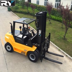 Hydraulic 5.0 Ton Forklift Truck with Isuzu Engine