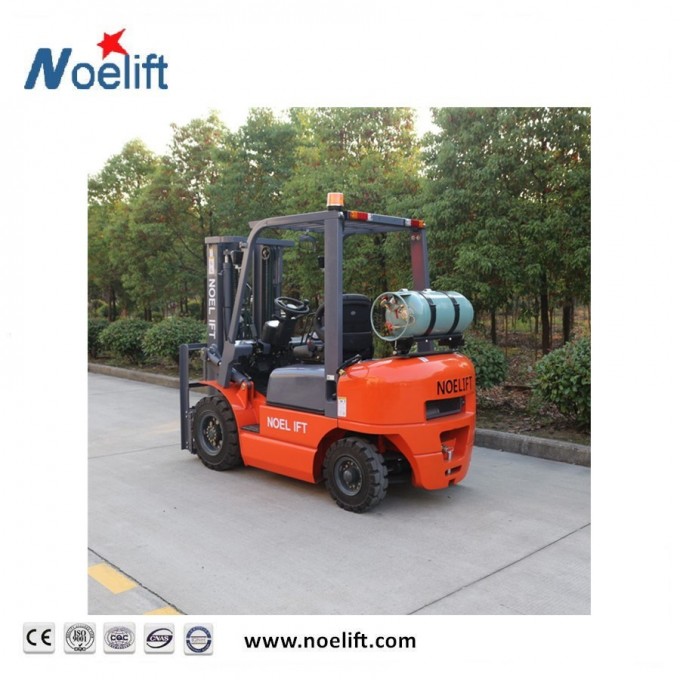Fuel-Efficient 2ton 2.5ton 3ton LPG Gasoline Forklift Truck Dual Fuel Image1