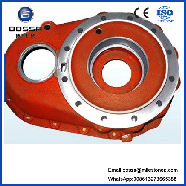 Grey Iron Casting Part Iron Cast Gearbox Housing Image1