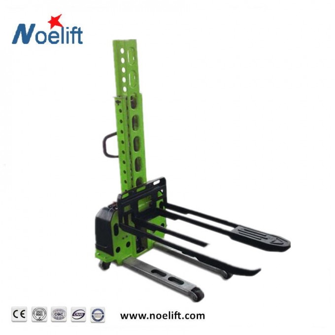 500kg High Grade Self Load Unload Lift Electric Pallet Stacker Image1