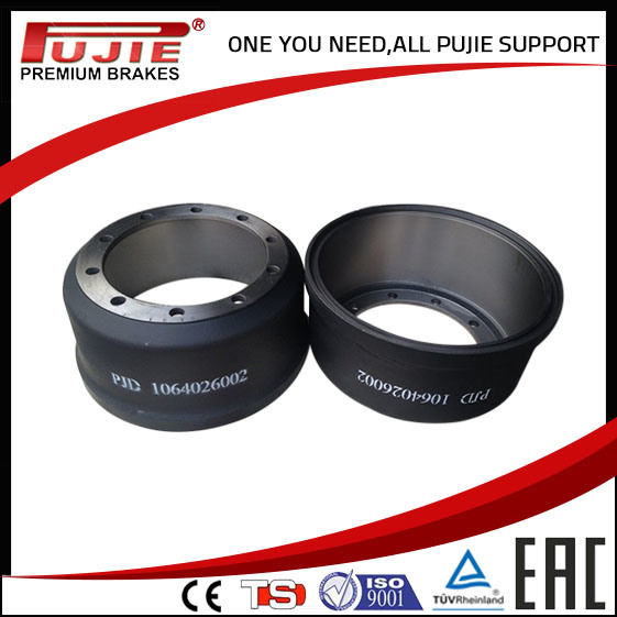 Saf Brake Drum for Truck 1064026002 1064026001 Image1