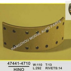 Premium Quality Brake Lining for Japanese Truck (47441-4710)