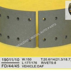 Premium Quality Brake Lining for Heavy Duty Truck (19010/19011)