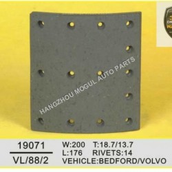 Premium Quality Brake Lining for Heavy Duty Truck (19071)