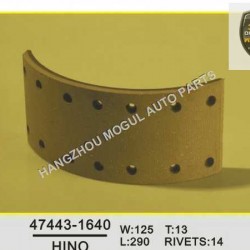 Premium Quality Brake Lining for Japanese Truck (47443-1640)