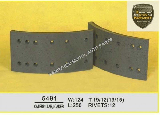 Premium Quality Brake Lining for Heavy Duty Truck (5491) Image1
