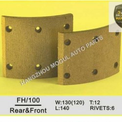 Premium Quality Brake Lining for Japanese Truck (FH-100)