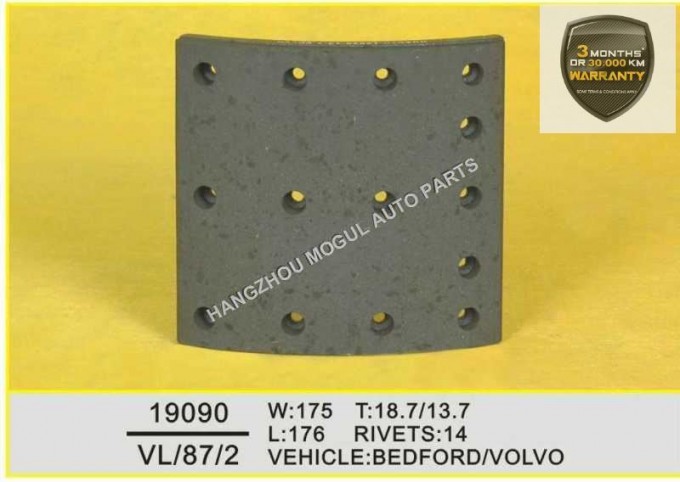 Premium Quality Brake Lining for Heavy Duty Truck (19090) Image1