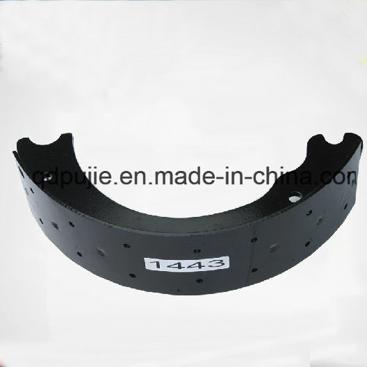 Truck Parts 1443 Brake Shoe with Non Asbestos Lining Assembly (PJTBS006) Image1