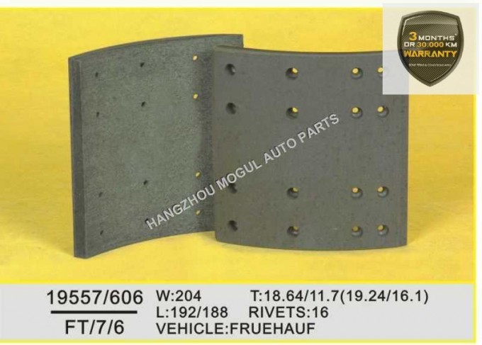 Premium Quality Brake Lining for Heavy Duty Truck (19577/19606) Image1