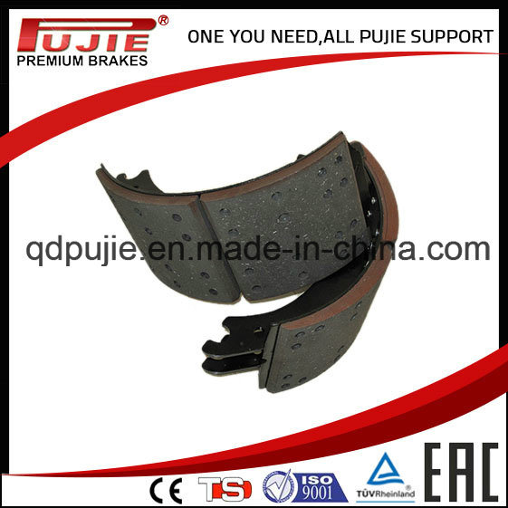 Truck Spare Parts Non Asbestos 4715 Brake Shoe with Kit (PJTBS002) Image1