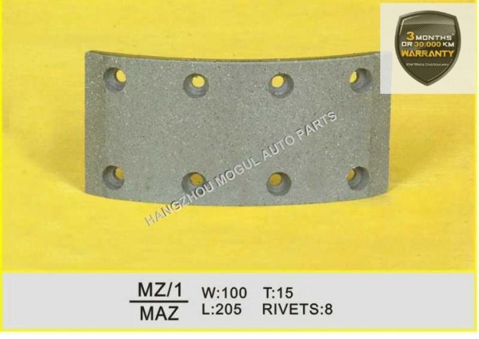 Premium Quality Brake Lining for Heavy Duty Truck (MAZ) Image1