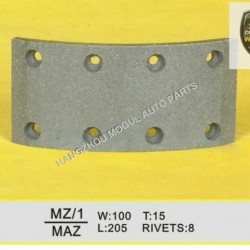 Premium Quality Brake Lining for Heavy Duty Truck (MAZ)