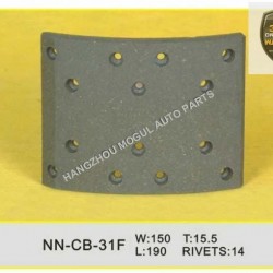 Long Lifetime Brake Lining for Japanese Truck (NNCB31F)
