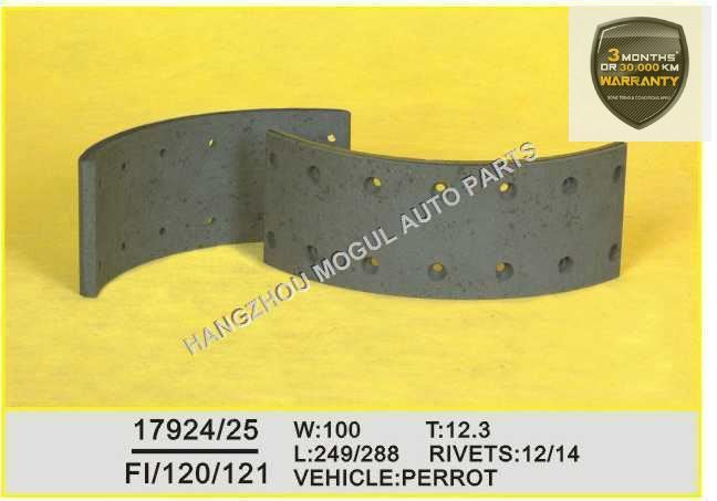Premium Quality Brake Lining for Heavy Duty Truck (17924/17925) Image1